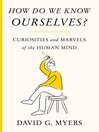 Cover image for How Do We Know Ourselves?